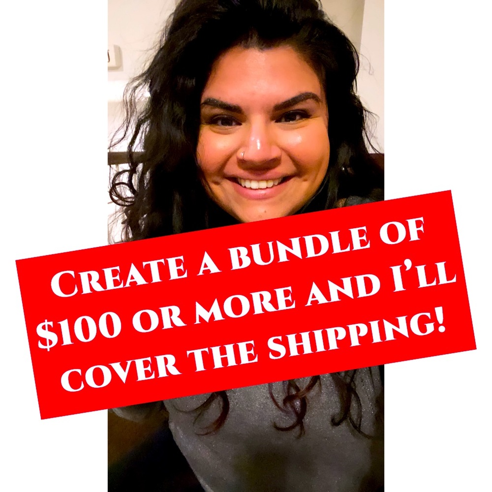 Create a bundle with a value of $100 or more and..